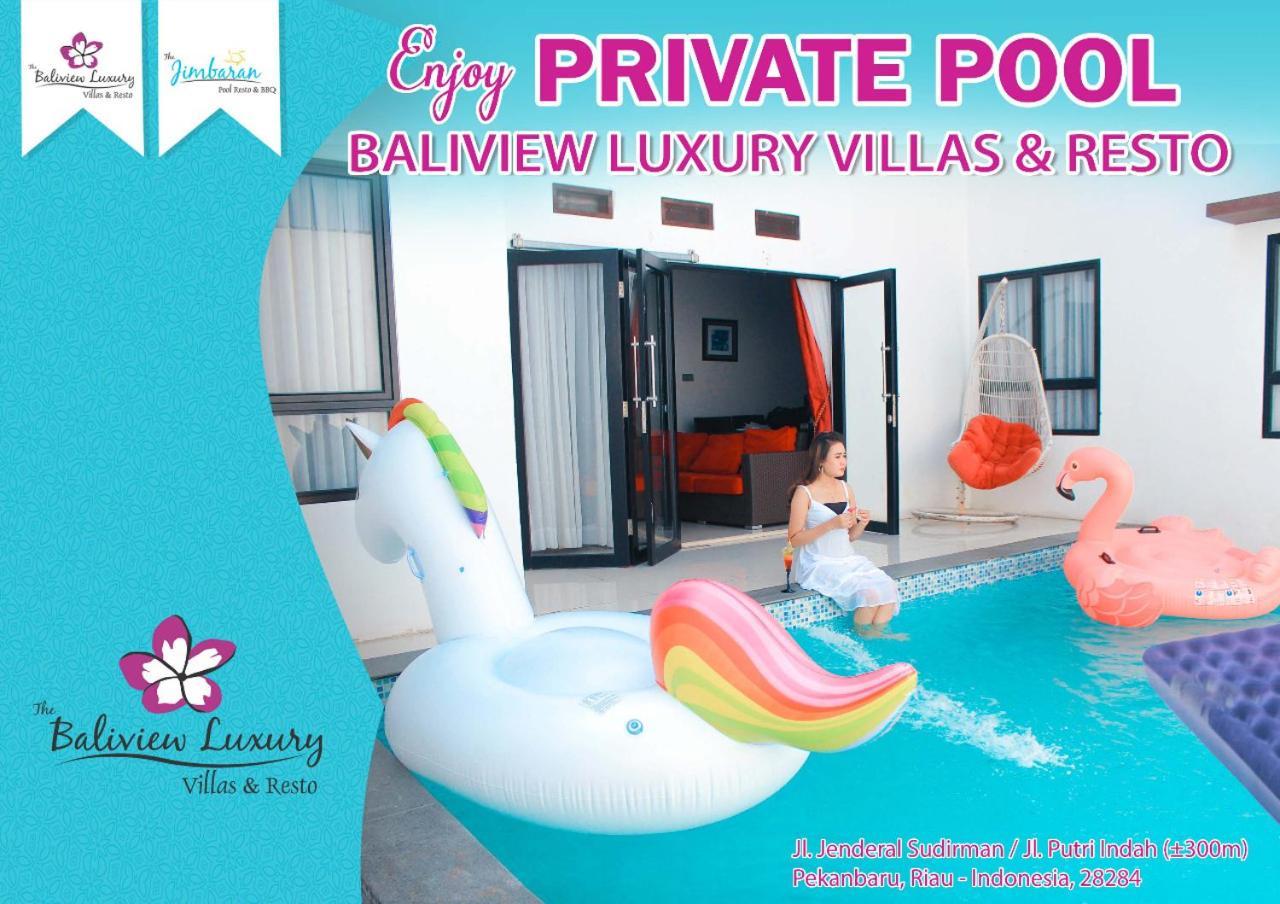 The Baliview Luxury Villas & Resto Pekanbaru Eksteriør bilde