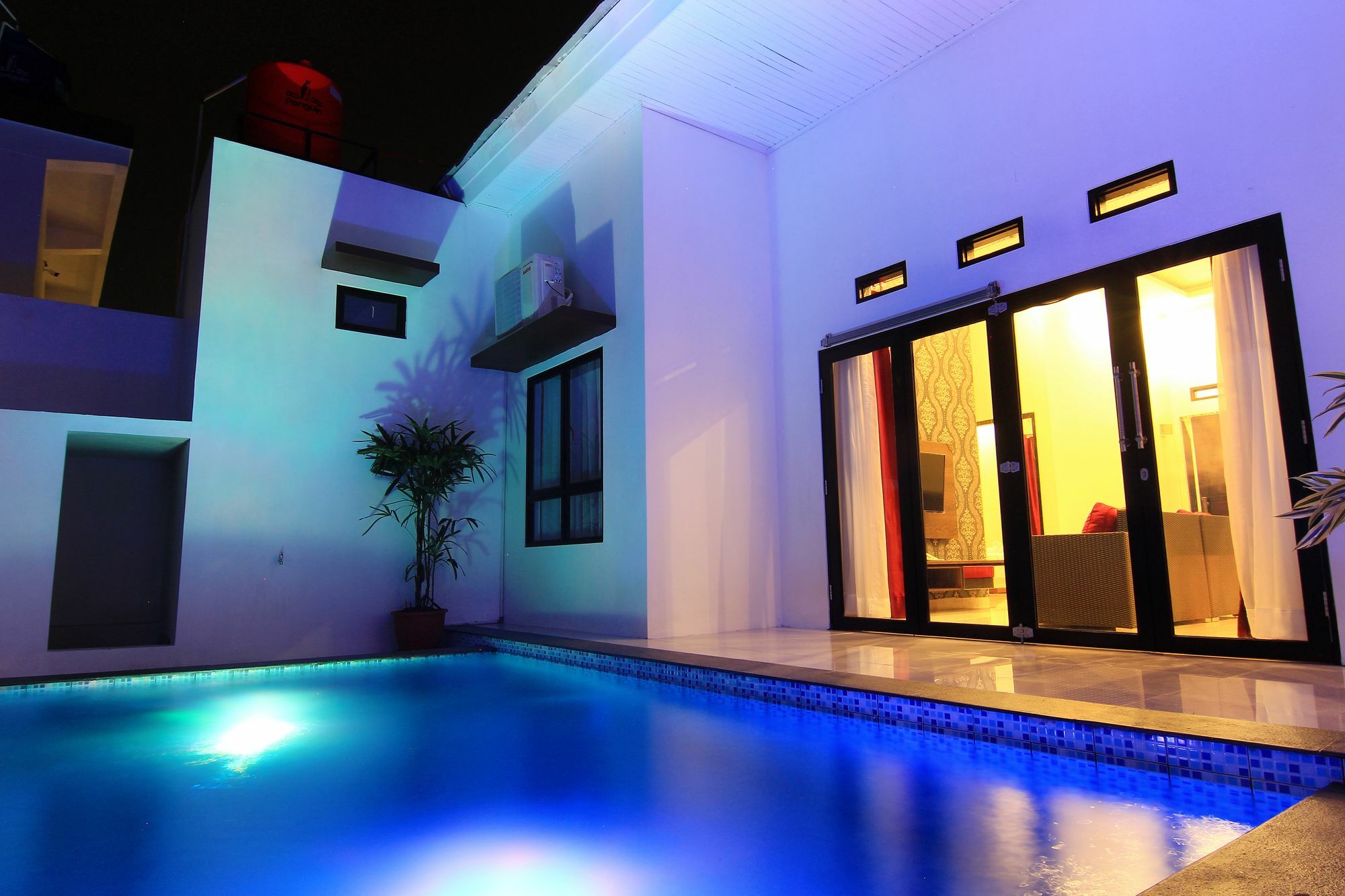 The Baliview Luxury Villas & Resto Pekanbaru Eksteriør bilde