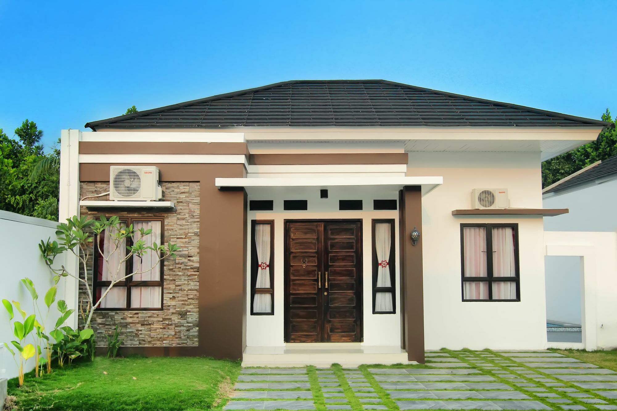 The Baliview Luxury Villas & Resto Pekanbaru Eksteriør bilde