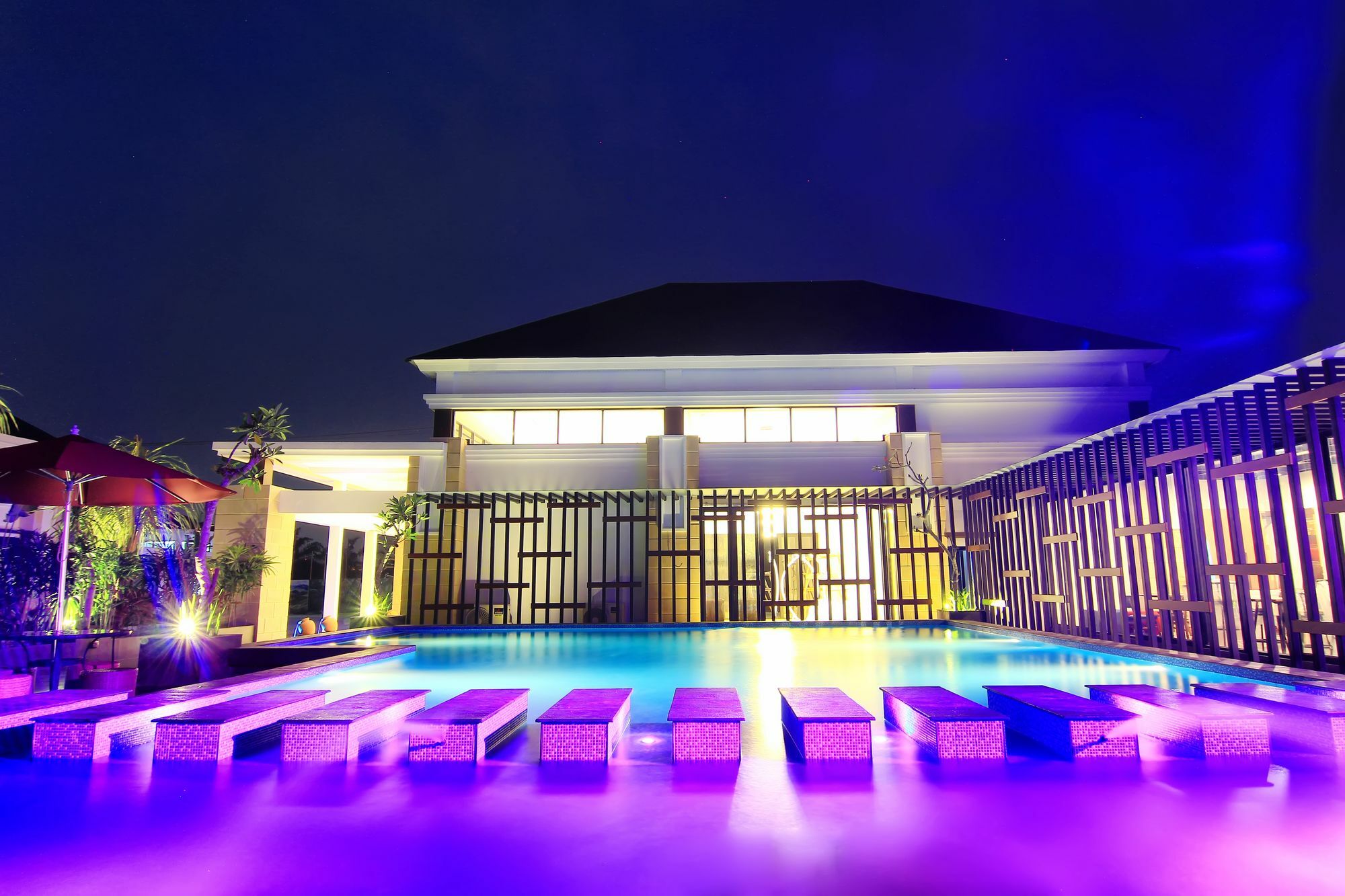 The Baliview Luxury Villas & Resto Pekanbaru Eksteriør bilde