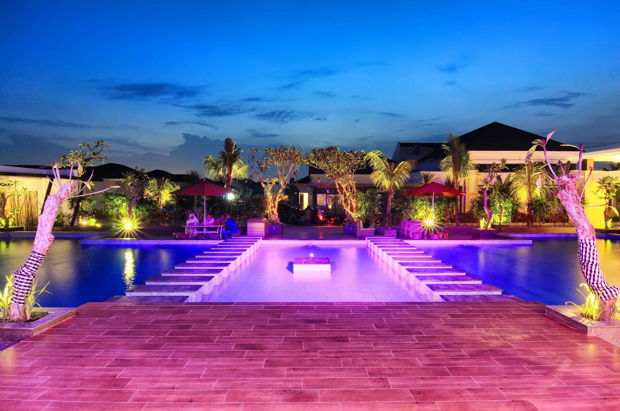 The Baliview Luxury Villas & Resto Pekanbaru Eksteriør bilde