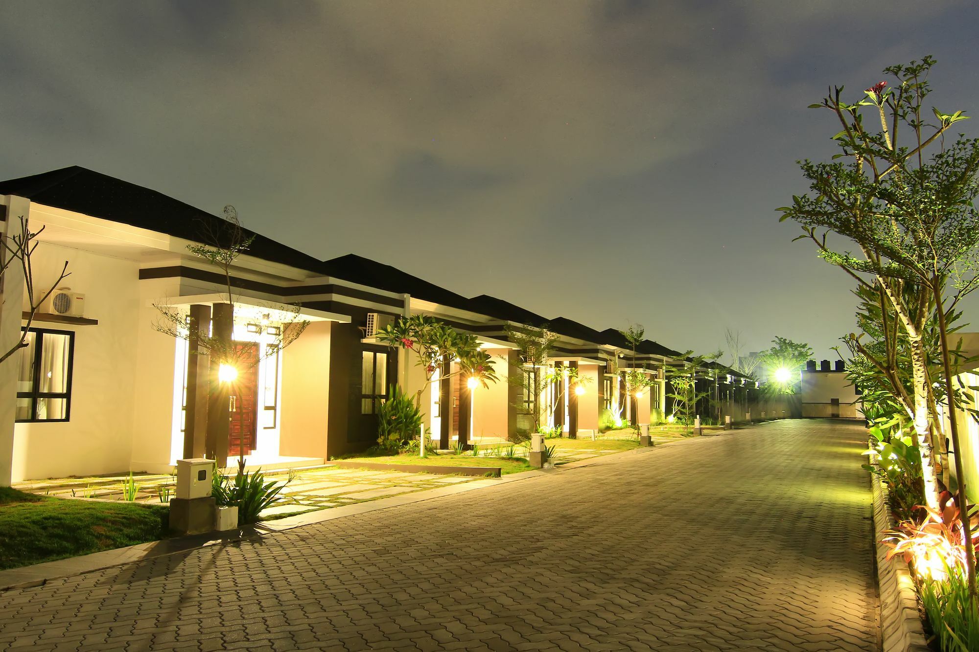 The Baliview Luxury Villas & Resto Pekanbaru Eksteriør bilde